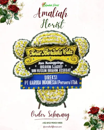Papan Bunga Duka di Cimanis